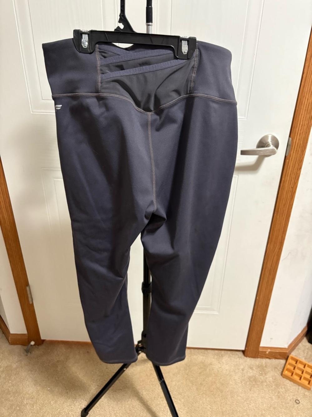 Fabletics Dark Charcoal High-Waist Leggings - Picture 2 of 4
